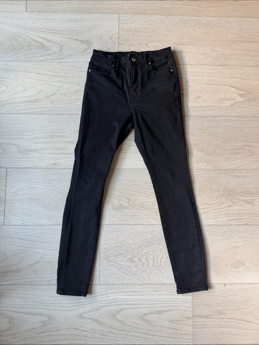 Good American Black Skinny Jeans